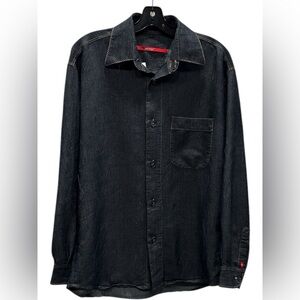 #331 Signum NWOT Men's dark blue Dress Shirt